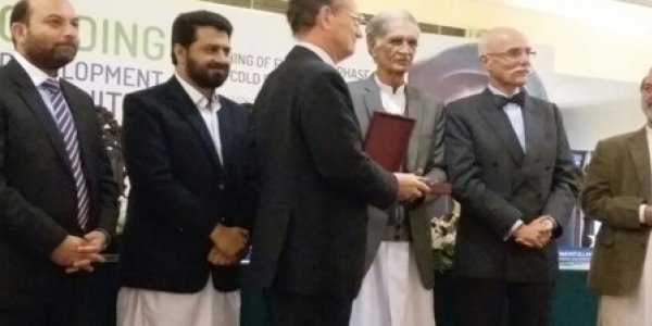 Ambassador of the European Union to Pakistan, Jean-François Cautain, Chief Minister Khyber Pakhtunkhwa Pervez Khattak, Senior Minister Local Government Inayatullah Khan, Secretary Local Government Syed Jamal-ud-Din Shah, Secretary Planning and Development Department, Zahir Shah and many other officials and media attended the event.
